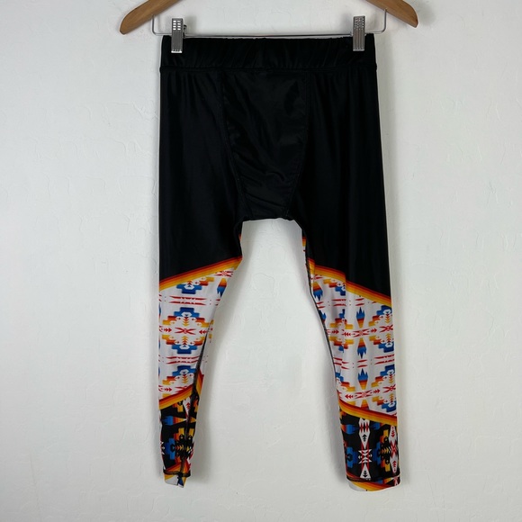 Skyn Style Youth Basketball Leggings Navajo Design Native American rare - Picture 4 of 6